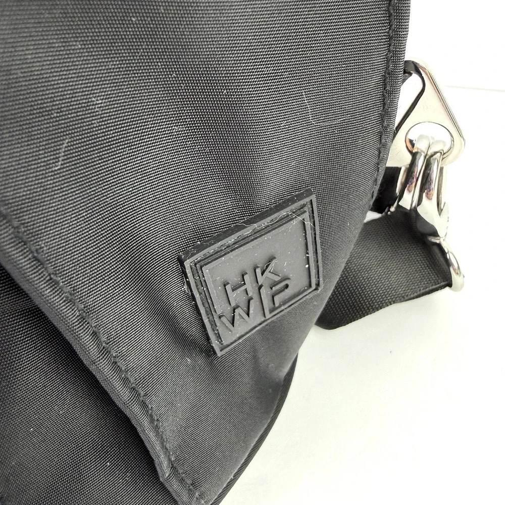 IHKWIP Convertible Sling Bag Backpack Black Nylon Travel Brand New